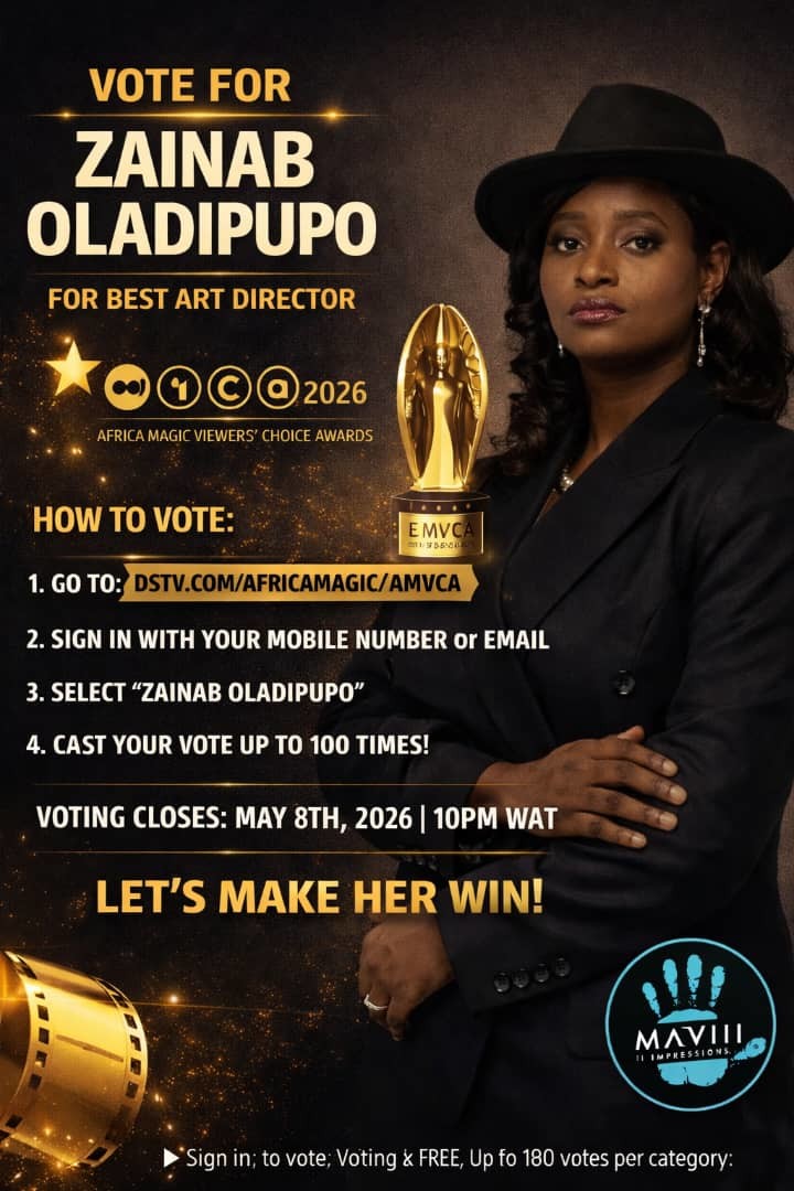 Zainab Oladipupo nominated for Best Art Director